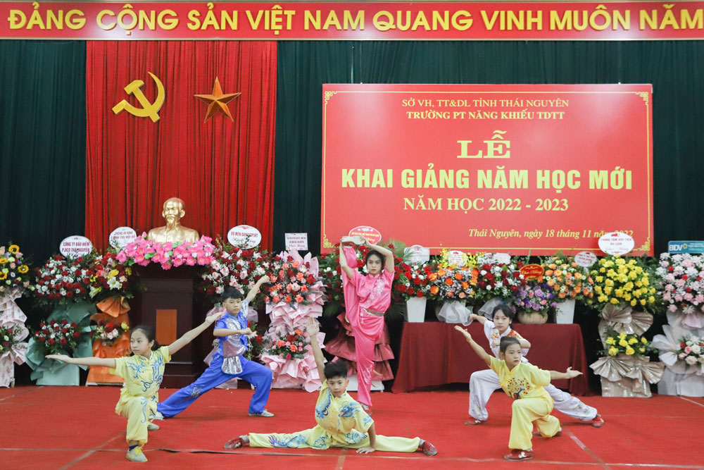 Trường Phổ thông Năng khiếu Thể dục Thể thao: Chỉ tiêu huy chương vượt 53%