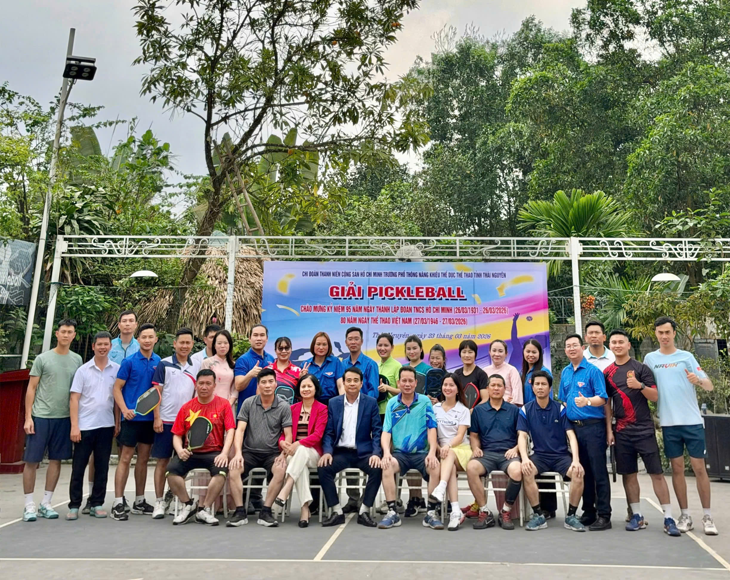 Sôi nổi giải Pickleball chào mừng 95 năm Ngày thành lập Đoàn TNCS Hồ Chí Minh và 80 năm Ngày Thể thao Việt Nam