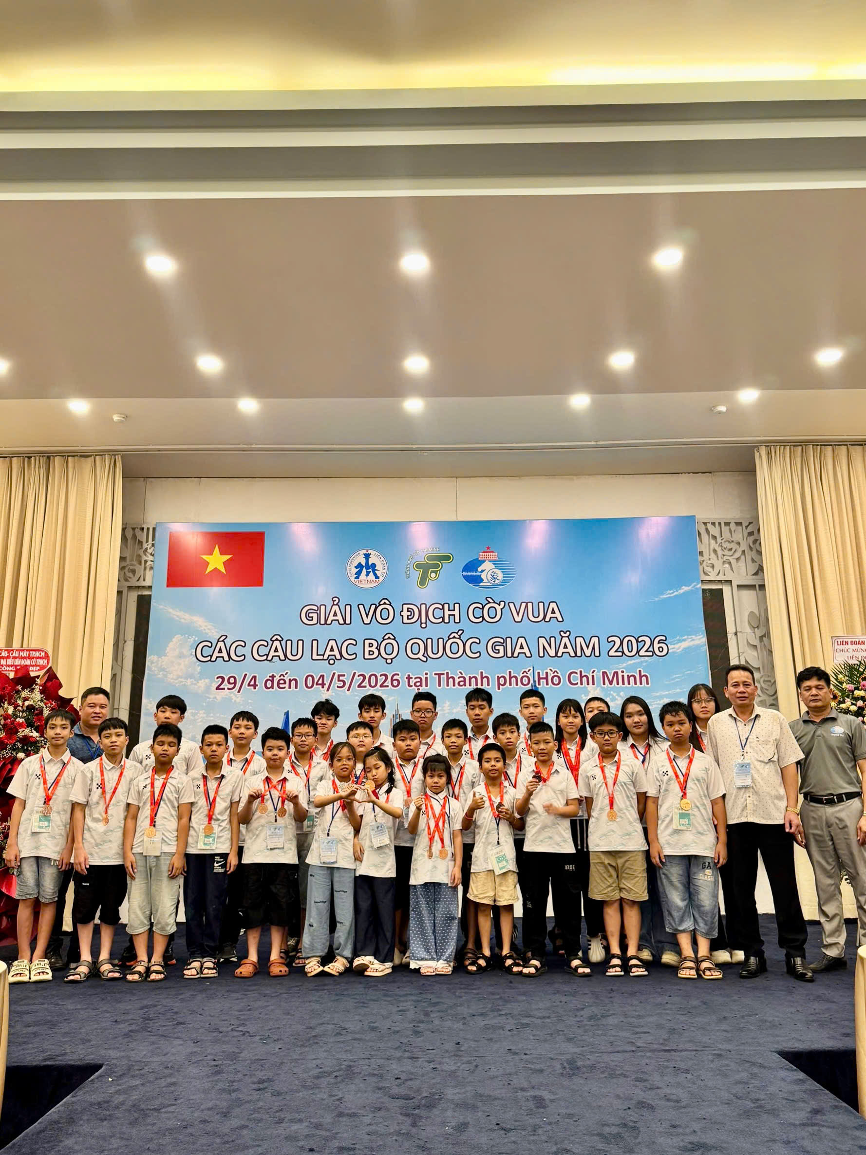 Dấu ấn Thể thao Thái Nguyên tại Giải Vô địch Cờ vua các CLB Quốc gia 2026