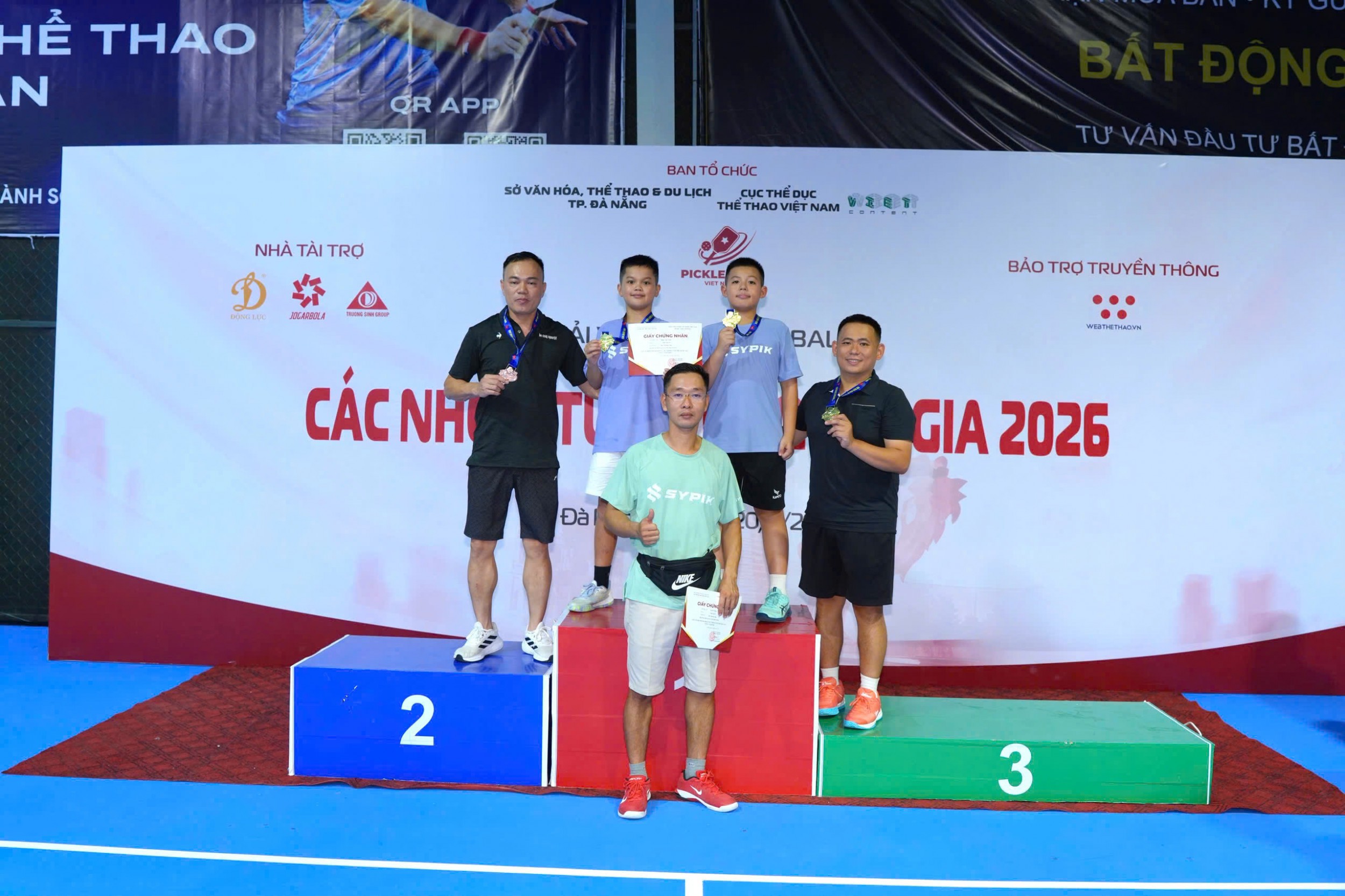 Bộ Môn Mới, Dấu Ấn Mới: Thể Thao Thái Nguyên Khẳng Định Vị Thế Tại Giải vô địch Pickleball các nhóm tuổi trẻ Quốc Gia